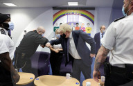 Prime Minister Boris Johnson visits HMP/YOI ISIS