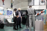 Prime Minister Boris Johnson visits HMP/YOI ISIS