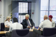 Prime Minister Boris Johnson visits HMP/YOI ISIS