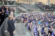 NEWS - Wahl von Olaf Scholz zum neuen Bundeskanzler in Berlin