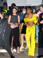 PEOPLE - Outside Arrivals for 2021 People`s Choice Awards