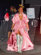 PEOPLE - Outside Arrivals for 2021 People`s Choice Awards