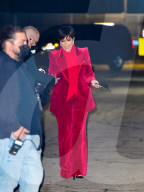 PEOPLE - Outside Arrivals for 2021 People`s Choice Awards