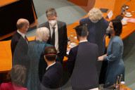 NEWS - Vor der ersten Sitzung des neuen Bundeskabinetts im Berliner Kanzleramt