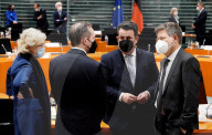 NEWS - Vor der ersten Sitzung des neuen Bundeskabinetts im Berliner Kanzleramt