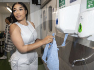 Rapper Stefflon Don lends a hand at the Evening Standard’s social kitchen