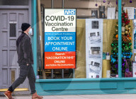 Covid-19 vaccination centre London 
