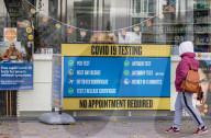 Covid-19 vaccination centre London 