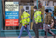 Covid-19 vaccination centre London 