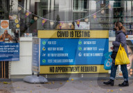 Covid-19 vaccination centre London 