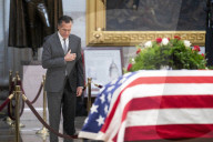 NEWS - Gedenkfeier für Senator Bob Dole im U.S. Capitol in Washington