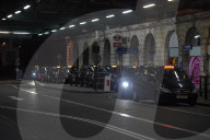 Waterloo station today on the first day of new rules to work from home.
