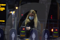 Waterloo station today on the first day of new rules to work from home.