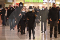 Waterloo station today on the first day of new rules to work from home.