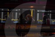 Waterloo station today on the first day of new rules to work from home.