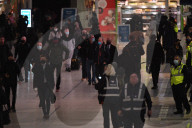 Waterloo station today on the first day of new rules to work from home.