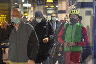 Waterloo station today on the first day of new rules to work from home.