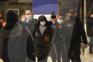 Waterloo station today on the first day of new rules to work from home.