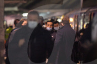 Waterloo station today on the first day of new rules to work from home.