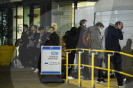 Londoners join pre-dawn queues for Covid booster vaccine.