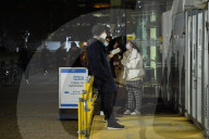 Londoners join pre-dawn queues for Covid booster vaccine.