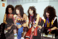 Gene Simmons, Paul Stanley, Vinnie Vincent, Eric Carr (Kiss)