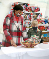 ROYALS -  Weihnachtsanlass für monegassische Kinder mit Prinzessin Gabriella und prinz Jacques
