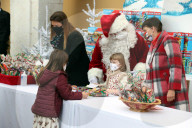 ROYALS -  Weihnachtsanlass für monegassische Kinder mit Prinzessin Gabriella und prinz Jacques