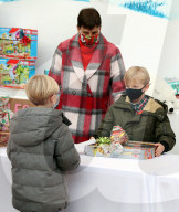 ROYALS -  Weihnachtsanlass für monegassische Kinder mit Prinzessin Gabriella und prinz Jacques