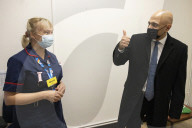 Health Secretary Sajid Javid visits  Gordon Hospital
