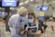 Prime Minister Boris Johnson visits ramsgate vaccination centre