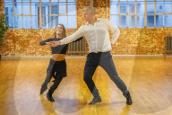 Adrian Chiles’s Christmas Strictly diary: ‘Unused to my tight outfit, I didn’t get low enough for the lift ...’.  don’t recall saying yes to the show. Perhaps I just stopped saying no. But all of a sudden, a champion dancer was on her way to trai