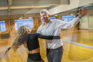 Adrian Chiles’s Christmas Strictly diary: ‘Unused to my tight outfit, I didn’t get low enough for the lift ...’.  don’t recall saying yes to the show. Perhaps I just stopped saying no. But all of a sudden, a champion dancer was on her way to trai