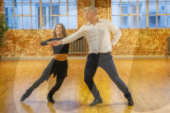 Adrian Chiles’s Christmas Strictly diary: ‘Unused to my tight outfit, I didn’t get low enough for the lift ...’.  don’t recall saying yes to the show. Perhaps I just stopped saying no. But all of a sudden, a champion dancer was on her way to trai