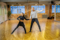 Adrian Chiles’s Christmas Strictly diary: ‘Unused to my tight outfit, I didn’t get low enough for the lift ...’.  don’t recall saying yes to the show. Perhaps I just stopped saying no. But all of a sudden, a champion dancer was on her way to trai