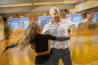 Adrian Chiles’s Christmas Strictly diary: ‘Unused to my tight outfit, I didn’t get low enough for the lift ...’.  don’t recall saying yes to the show. Perhaps I just stopped saying no. But all of a sudden, a champion dancer was on her way to trai
