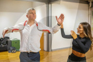 Adrian Chiles’s Christmas Strictly diary: ‘Unused to my tight outfit, I didn’t get low enough for the lift ...’.  don’t recall saying yes to the show. Perhaps I just stopped saying no. But all of a sudden, a champion dancer was on her way to trai
