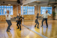 Adrian Chiles’s Christmas Strictly diary: ‘Unused to my tight outfit, I didn’t get low enough for the lift ...’.  don’t recall saying yes to the show. Perhaps I just stopped saying no. But all of a sudden, a champion dancer was on her way to trai