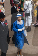 Queen Elizabeth and Royal family at Ascot Races 1986