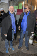 PEOPLE - Frank Zander und Dieter Hallervorden verteilen Essen und Geschenke aus dem Food Truck an Obdachlose