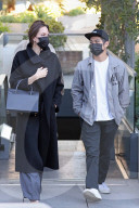 Angelina Jolie and Pax spending the day together 