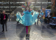 The London Colour walk at Old Spitalfields Market