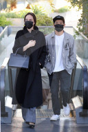 Angelina Jolie and Pax spending the day together 