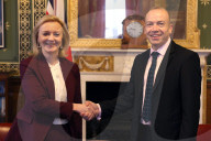 Foreign Secretary Liz Truss meets Chris Heaton-Harris