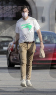 Jerry OÍConnell is seen running errands in Calabasas on Tuesday afternoon. 