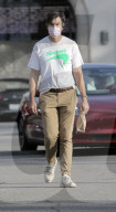 Jerry OÍConnell is seen running errands in Calabasas on Tuesday afternoon. 