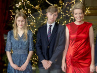 ROYALS - Die belgische Königsfamilie posiert in Brüssel für das traditionelle Weihnachtsfoto