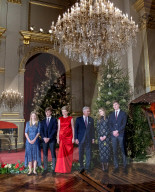 ROYALS - Die belgische Königsfamilie posiert in Brüssel für das traditionelle Weihnachtsfoto