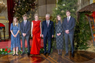 ROYALS - Die belgische Königsfamilie posiert in Brüssel für das traditionelle Weihnachtsfoto