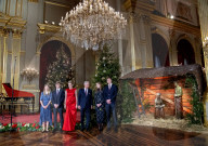 ROYALS - Die belgische Königsfamilie posiert in Brüssel für das traditionelle Weihnachtsfoto